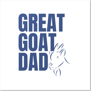 Goat Dad Posters and Art